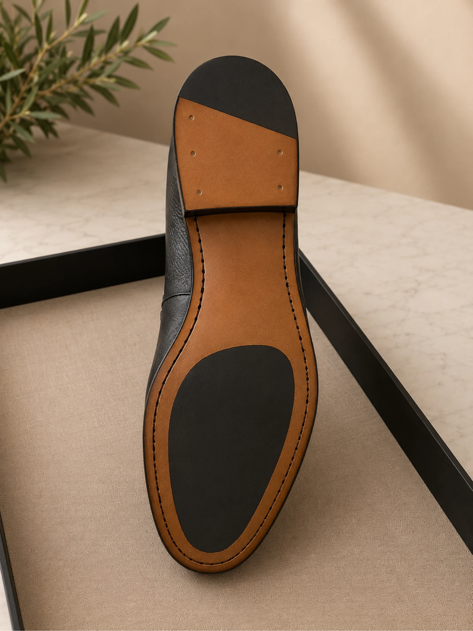 Loafers em pele pretos 42 – photo 3